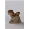 Image 3 : (2) Ceramic Horse Figurines - 3" x 3.25"