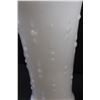 Image 3 : Anchor Hocking Pearls & Tears Milk Glass Vase - 7" x 4"
