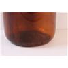 Image 2 : Vintage One Gallon Brown Glass Jug - 12" x 7"