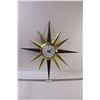 Image 1 : Ingram MCM Starburst Battery Operated Clock - 24" x 24" - Untested