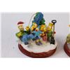 Image 2 : (2) The Simpsons Christmas Ornaments - 4" x 3"