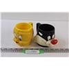 Image 1 : (2) Looney Tunes Mugs: Sylvester & Tweety