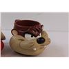 Image 3 : (3) Looney Tunes Mugs: Bugs Bunny, Taz, Yosemite Sam