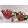 Image 8 : (3) Fruit Tea Pots : Apple & Orange