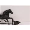 Image 2 : Metal Horse Weather Vane - 21" x 8" - Some Wear, as is