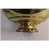 Image 6 : Dresden Brass Victorian Oil Lamp w/Metal Hanging Shade - Lamp - 10" x 11", Shade - 30" x 20"