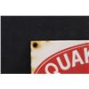 Image 3 : Quaker Maid Milk Metal Sign - 10" x 6" - Some Wear