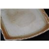 Image 5 : Antique Porcelain Butter/Cheese Dish - 10" x 5" - Some Crazing
