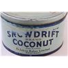 Image 2 : Snowdrift Coconut Tin - 12" x 7"
