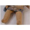 Image 4 : Antique Girl Baby Doll - Composition Head & Arms, Cloth Body