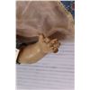 Image 8 : Antique Girl Baby Doll - Composition Head & Arms, Cloth Body