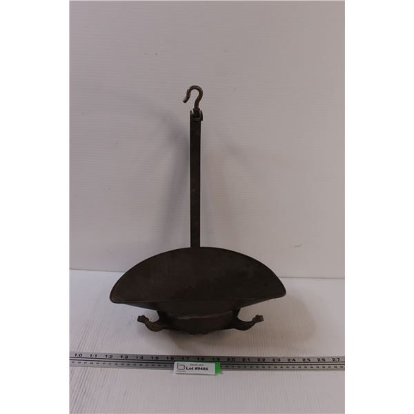 Antique Metal Scale (Missing Some Parts) - 18" x 12" x 10"