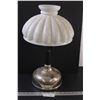 Image 1 : *Coleman Quick Lite Gas Lamp w/ Milk Glass Shade - 20" x 12"