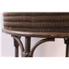 Image 2 : * Vintage Wicker End Table - Some Wear, Top Needs Repair - 27" x 16"