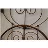 Image 3 : * Antique Cast Iron Bed Frame - Worn, as is - Rails 71" Long, 54" Wide & Headboard 59" Tall