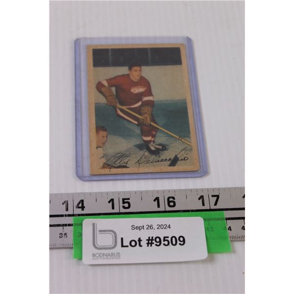 Alex Delvecchio 1953-54 Parkhurst Hockey Card