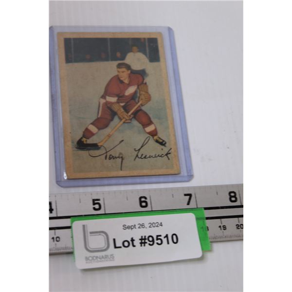 Tony Leswick 1953-54 Parkhurst Hockey Card