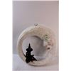 Image 6 : Artist Made Paper Mache Halloween Wreath - 19"