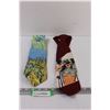 Image 1 : (2) Men's Neckties: The Wilds of Canada & Sailor Pin-up Lady
