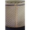 Image 6 : Vintage Linen Coated Double Lamp Shade - 16" x 9"