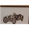 Image 2 : Antique Car Drawing Print in Frame - 1913 Stutz - 13.25" x 11.5"