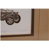 Image 4 : Antique Car Drawing Print in Frame - 1909 Lozier - 13.25" x 11.5"