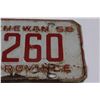 Image 2 : Saskatchewan License Plate - 1958