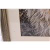 Image 3 : "Wolf" Print in Frame - 22" x 18"