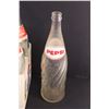 Image 5 : (6) Vintage Coca Cola & Pepsi 1 Litre Glass Bottles & Pepsi Plastic Carrier
