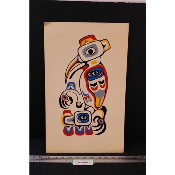 Indigenous Art Painting - 11" x 18"