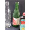Image 4 : (4) Coca Cola Glass Bottles, Pacific Beverage, Scratch Touch-up Polish Bottle