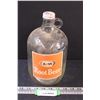 Image 1 : A & W Root Beer Clear Glass Jug