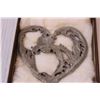 Image 4 : Heart Metal Decor Art - 3.75"