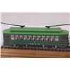Image 3 : (2) Model Train Cars in Showcase - 12" x 5" x 4"