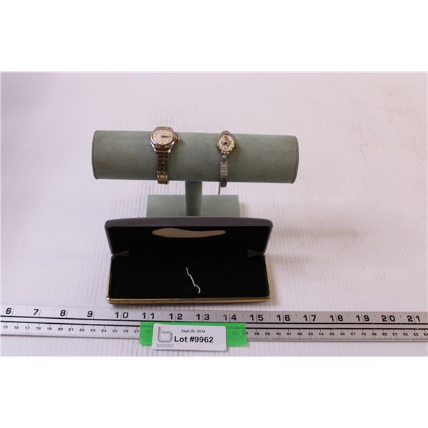 (2) Winding Watches: Clebar & Tradition - Works & w/Case