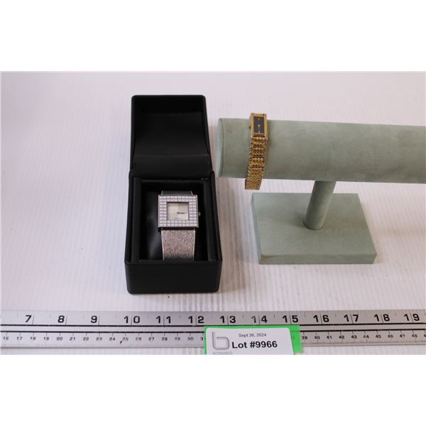 (2) Watches (May Need Batteries): Marciano & Seiko