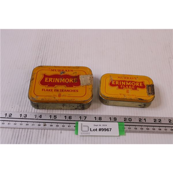(2) Erinmore Murray's Collector Tins