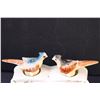 Image 2 : Ceramic Pheasant Salt & Pepper Shakers in Holder