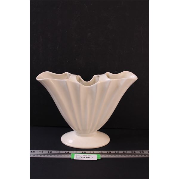 Beswick White Vase - 11.5" x 9"