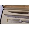 Image 5 : Glo-Hill Bakelite Cutlery Carving Set in Case
