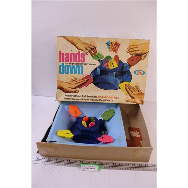 Hands Down Family Board Game - as is