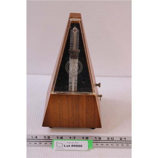 Wood Metronome - Works - 9" x 5"