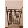 Image 4 : *Antique Wood Chair - Some Wear - Seat: 13" x 14", Height: 41"
