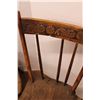 Image 8 : *(4) Antique Wood Chairs - Some Wear - Seat: 14" x 16", Height 36"