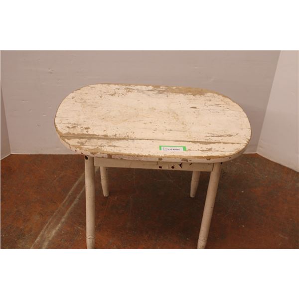 *Antique Wood Kids Table - Some Wear - 20" x 18" x 26"