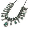 Image 1 : Emerald & Diamond Cleopatra-Style Necklace