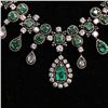 Image 7 : Emerald & Diamond Cleopatra-Style Necklace
