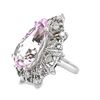 Image 3 : Kunzite & Diamond Ring