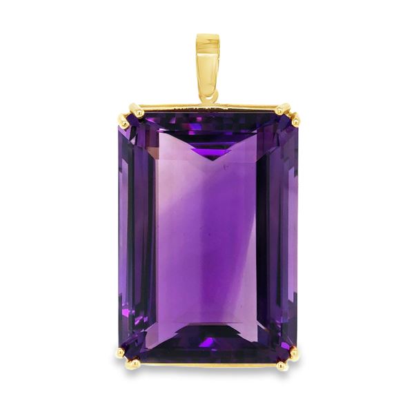 Stunning 90.80CT Amethyst Pendant