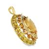 Image 3 : Citrine, Sapphire and Diamond Pendant